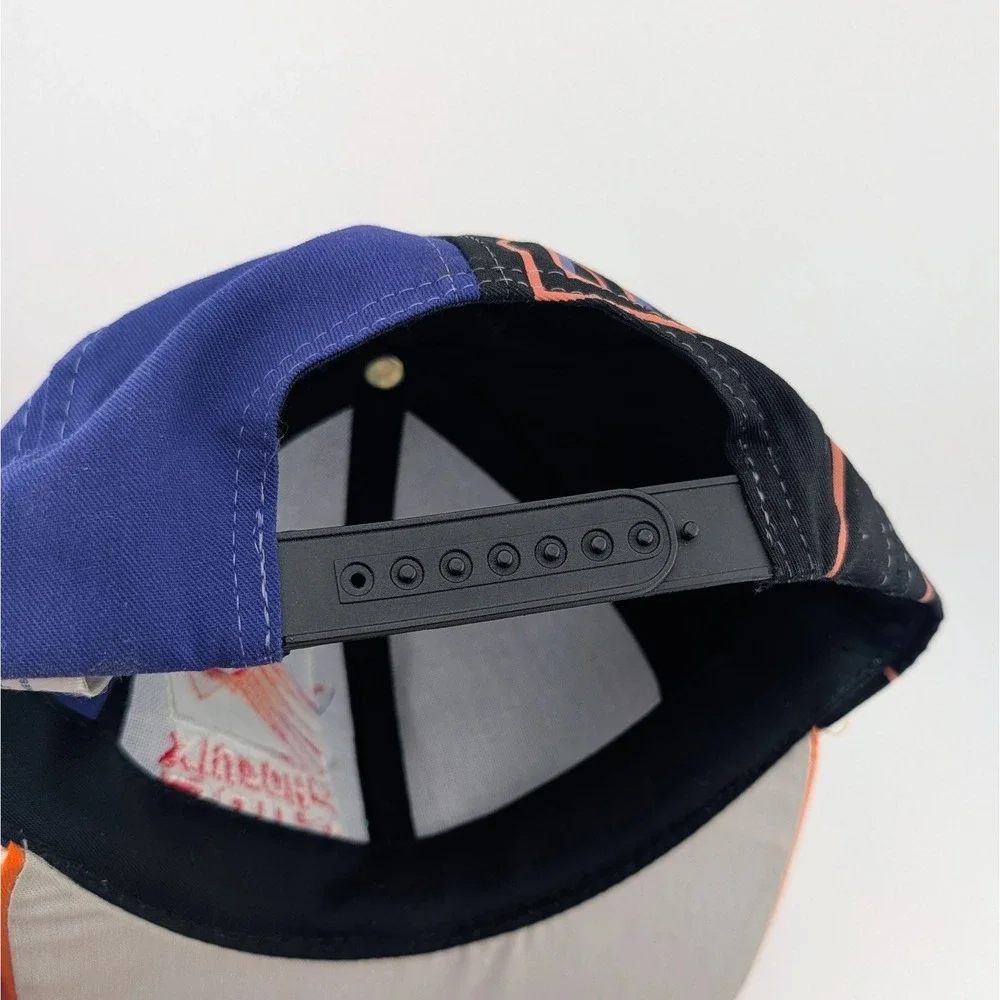 Vintage Phoenix Suns‎ 90s Drew Pearson Snapback Hat Youth NBA Split Panel